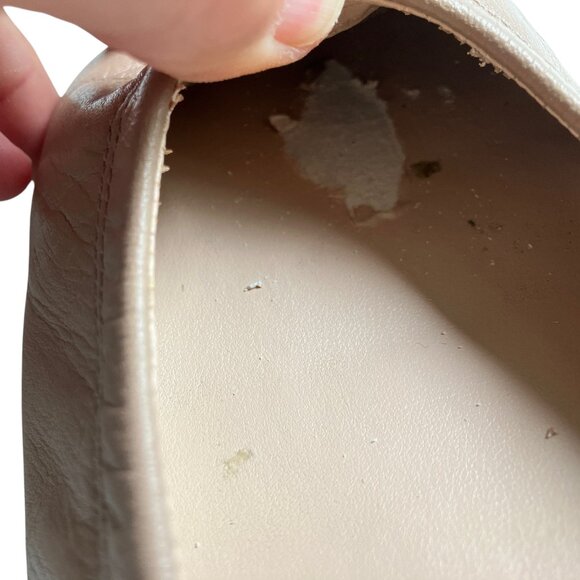 Cole Haan Jenni II Leather Ballet Flat color Maple Sugar Womens size 9.5 B - Picture 14 of 16